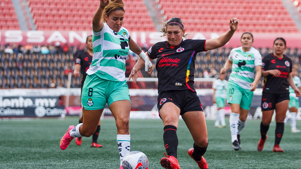 Xolos femenil 5-2 Santos, las Guerreras se mantienen al fondo de la tabla