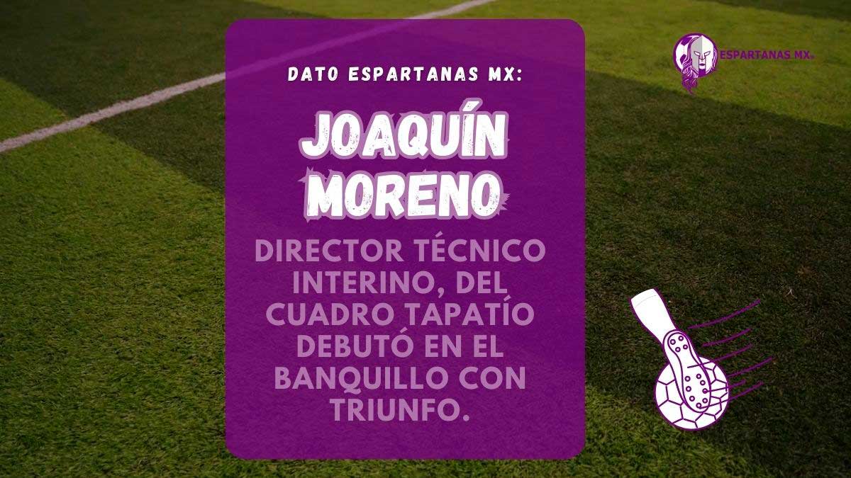 joaquin moreno dt interino chivas femenil debut