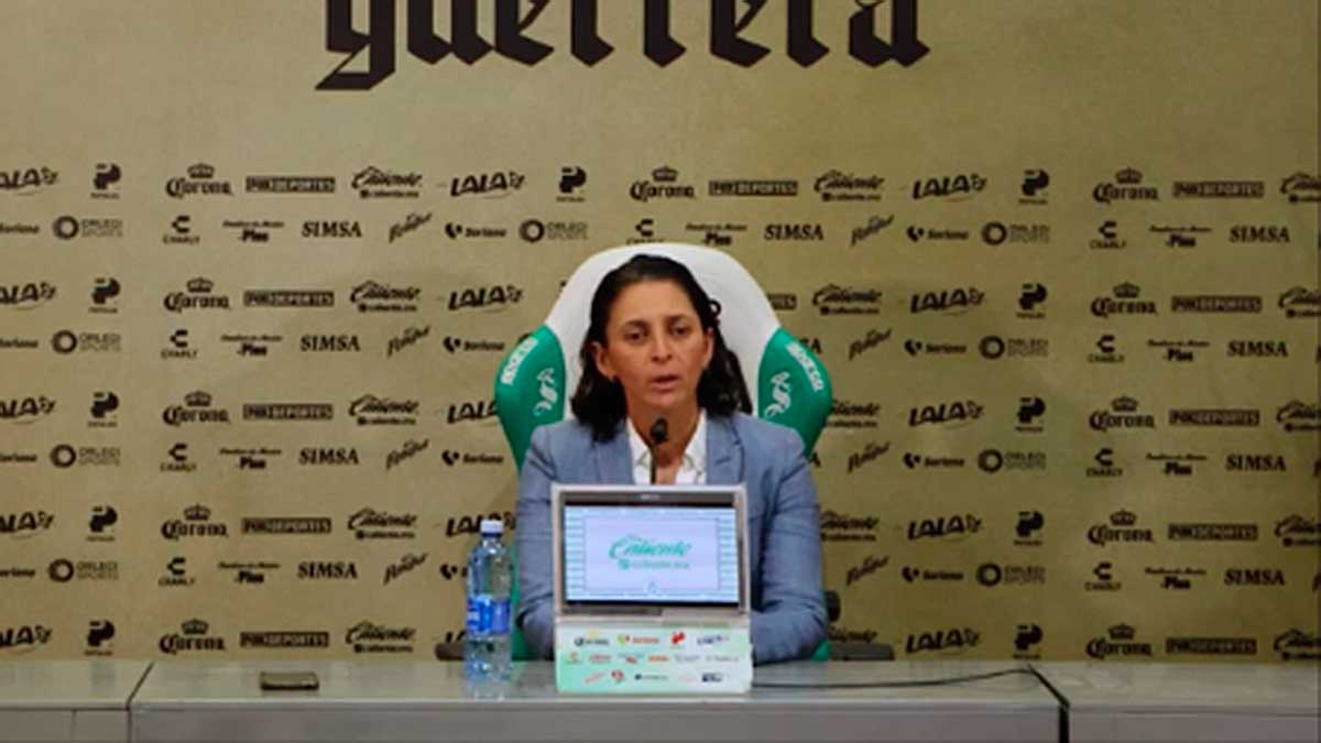 Karla Maya, DT de las Guerreras: Hoy Santos se para con mucha personalidad