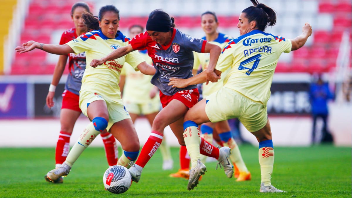 Necaxa 1-1 América femenil; las Águilas reparten puntos con las Centellas 