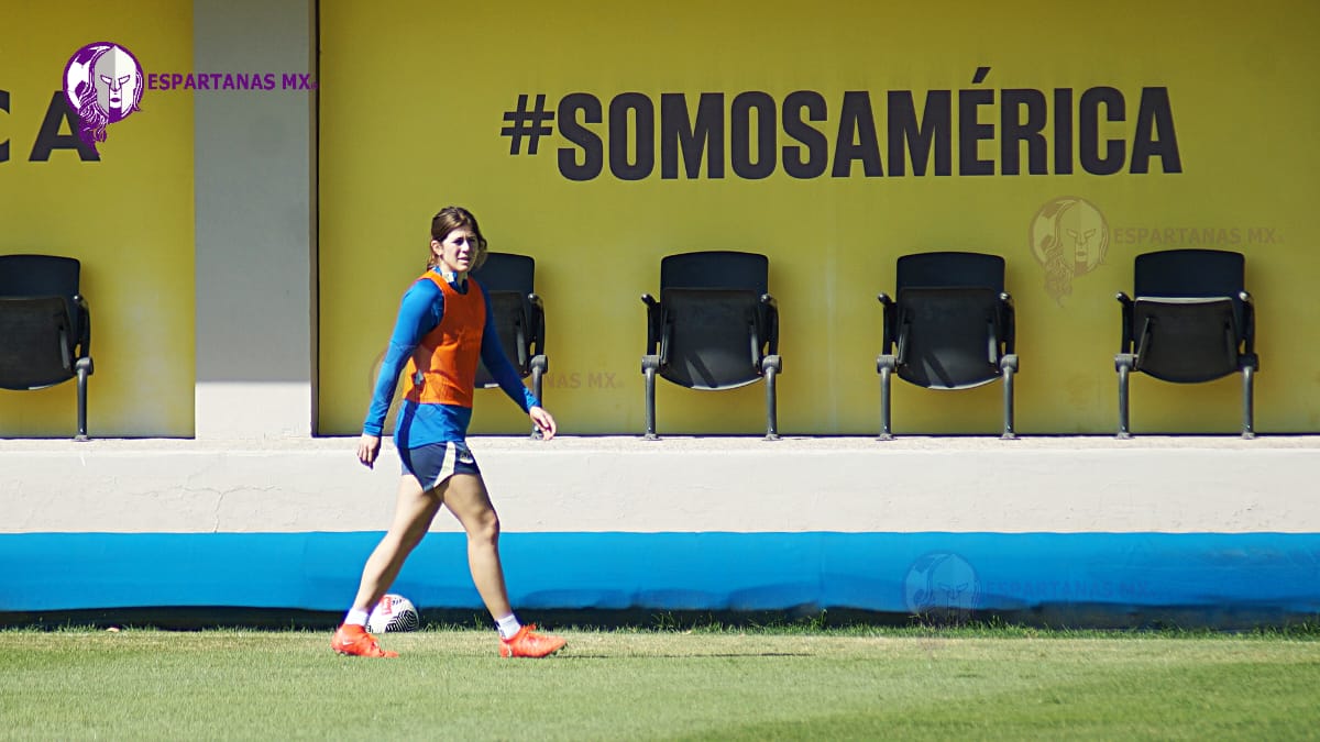 Nicky Hernández, jugadora del América femenil, ya volvió a las canchas y podría ser titular ante Xolos