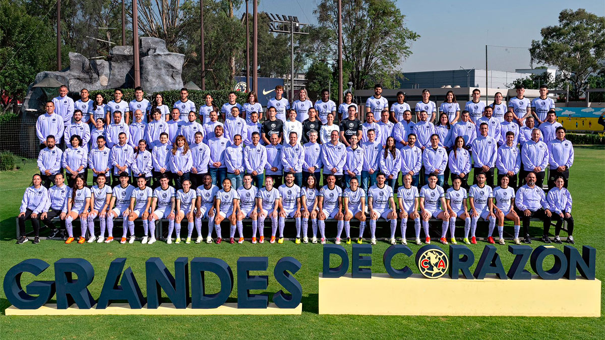 América Femenil presenta su foto oficial para el Clausura 2024