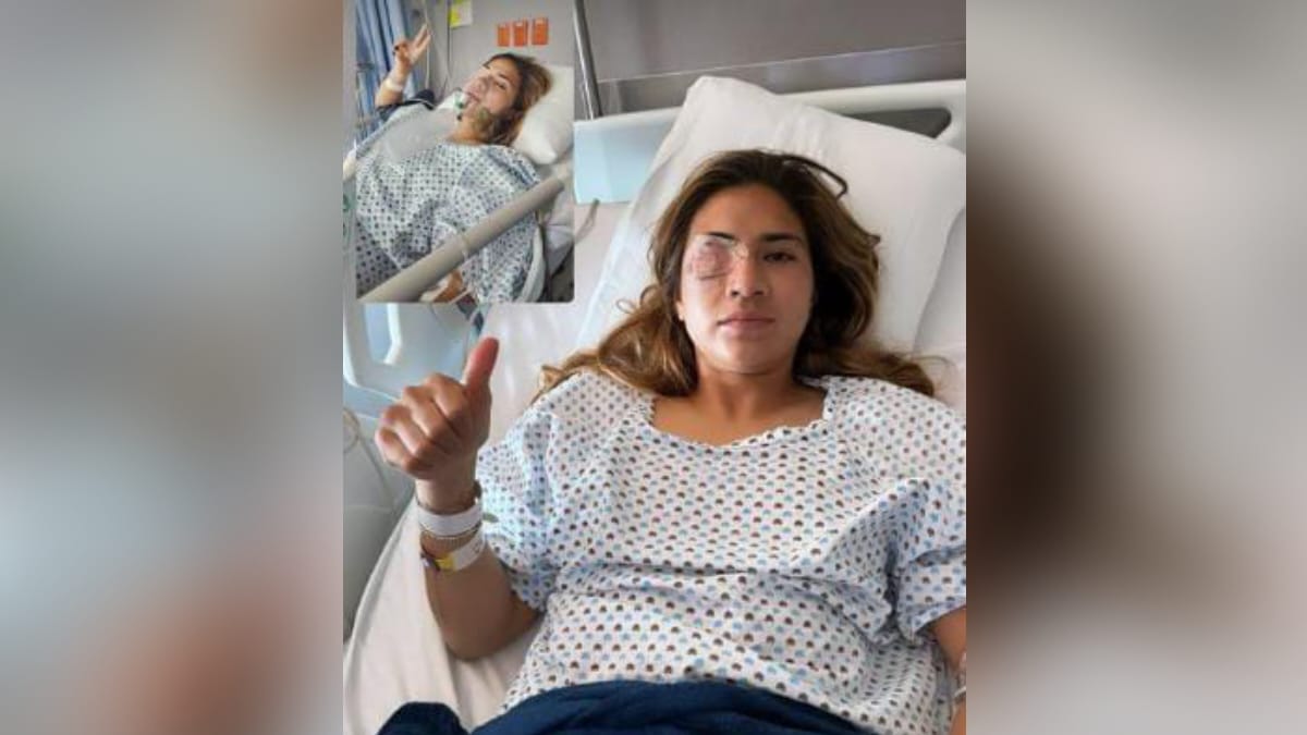 Nayeli Rangel, tras ser operada por fuerte golpe: "Lista la cirugía. Gracias a todos por sus buenos deseos"