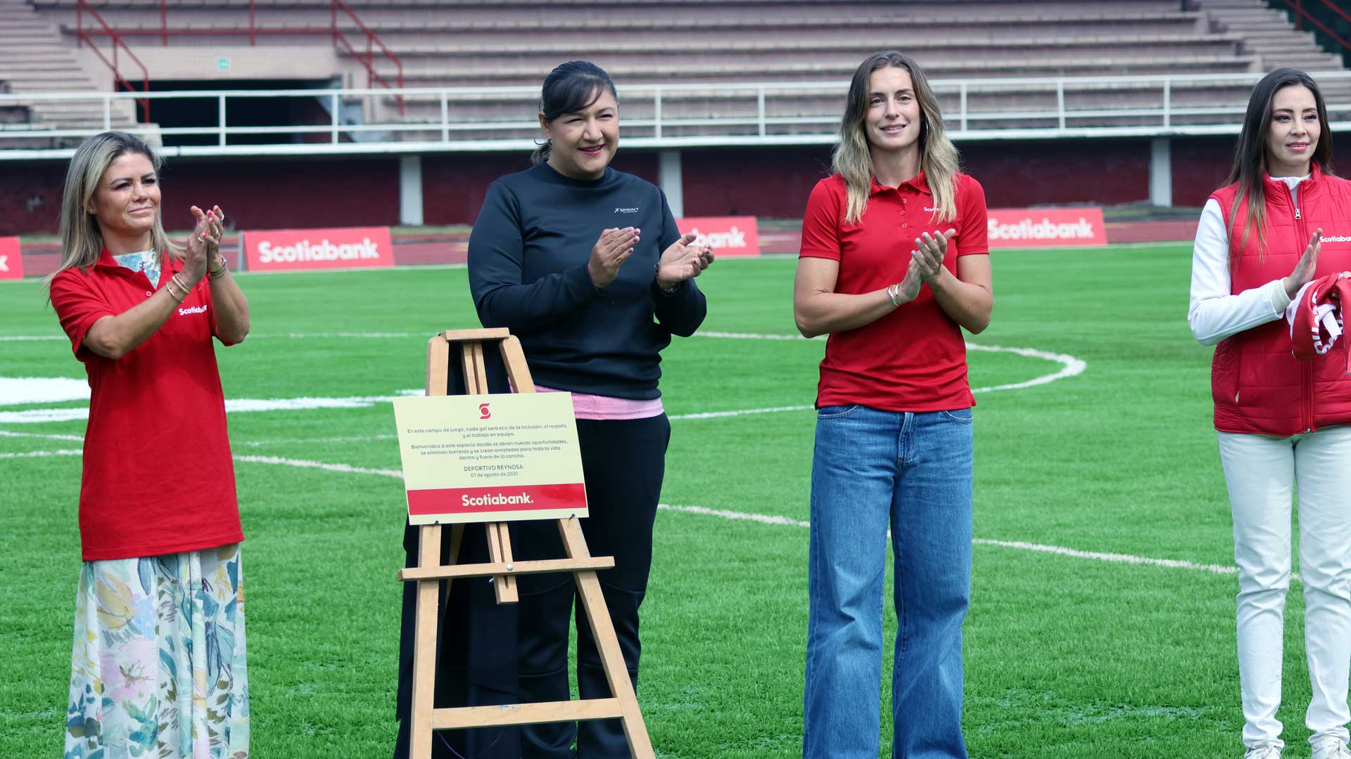 “El talento no tiene género”: Paulina Prieto destaca impacto del deporte en nueva cancha Scotiabank