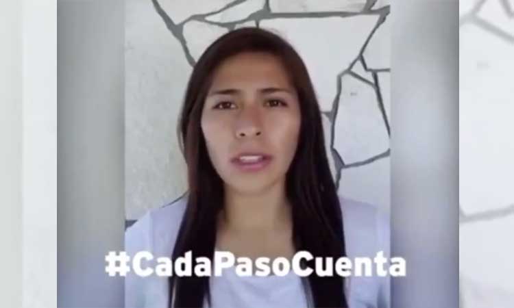 Cecilia Santiago se une a la campaña #CadaPasoCuenta de Citibanamex 