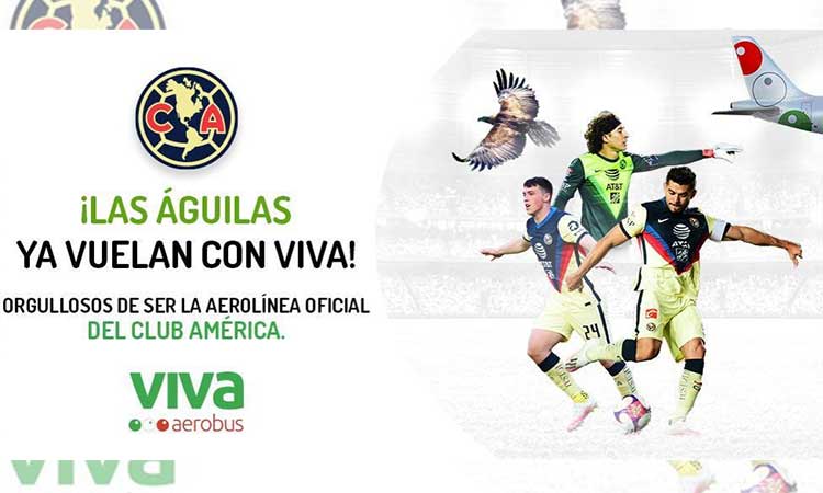 Viva Aerobus, patrocinador oficial del Club América