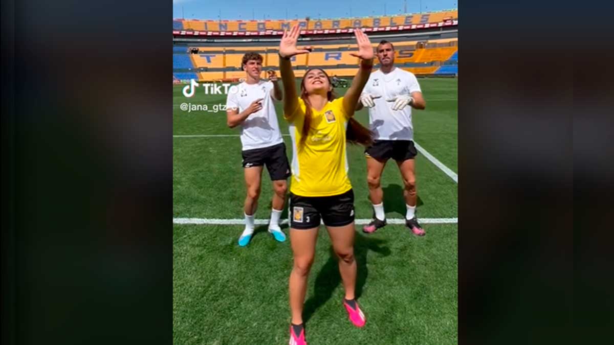 Jana Gutiérrez presumió un video muy divertido junto a Nahuel Guzmán e Igor Lichnovsky