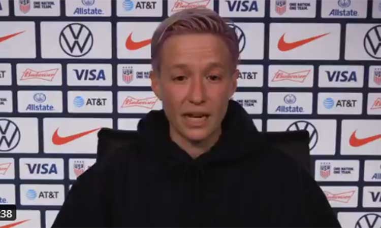 Megan Rapinoe y la toma del Capitolio: "Me sorprendió lo horrible que fue”