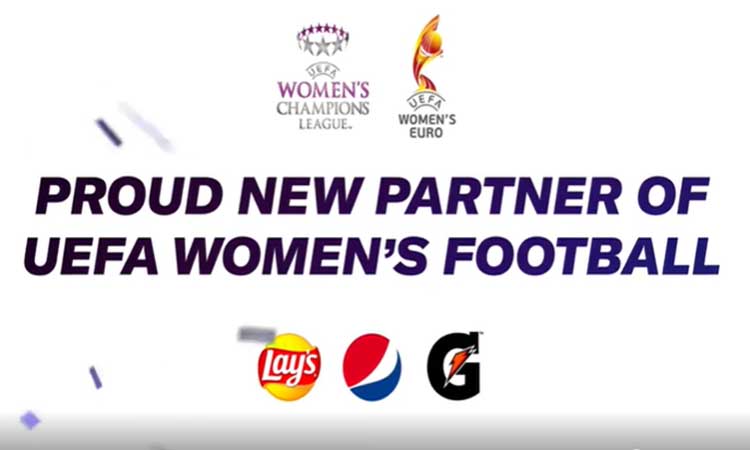 PepsiCo se une a la familia femenil de la UEFA