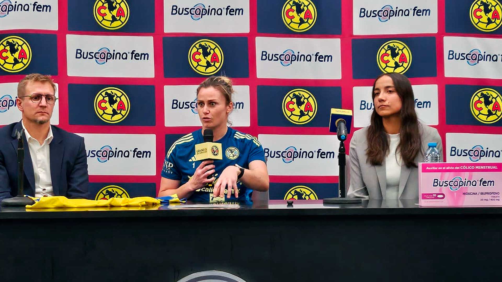 Claudia Carrión destaca alianza con Buscapina Fem:  “Queremos que más marcas apuesten por el fútbol femenil”