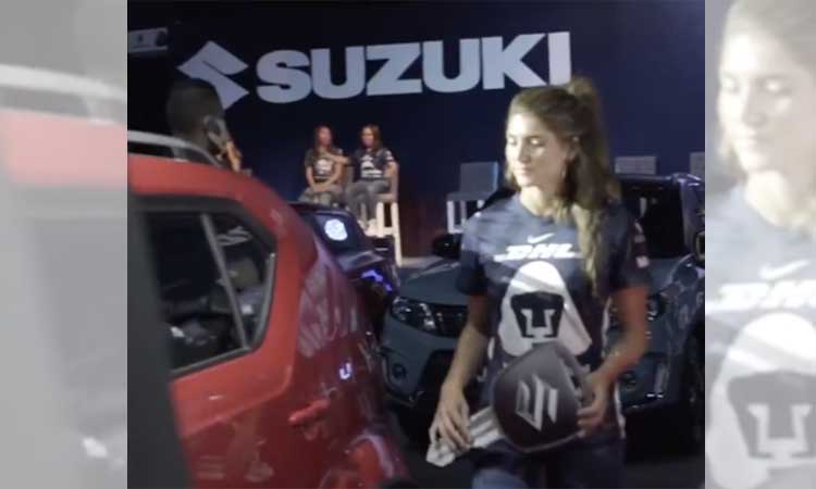 Suzuki le regala autos Ignis a todas las jugadoras de Pumas