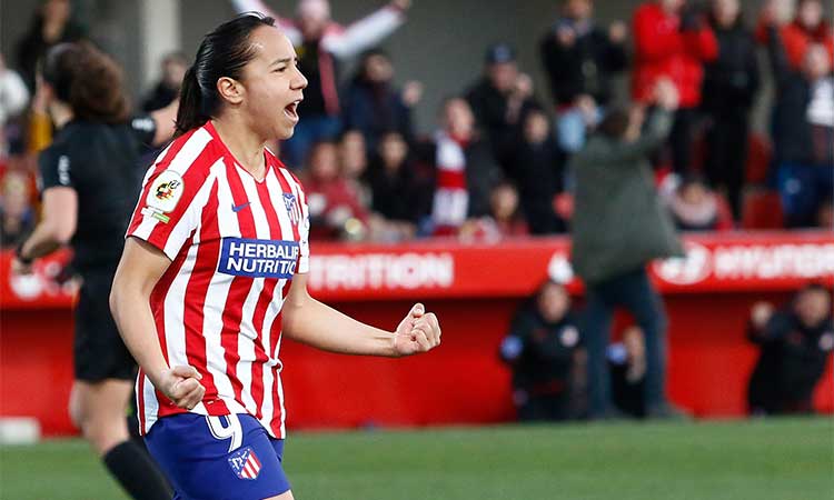 Con doblete de Charlyn Corral, el Atleti Femenino vence al Espanyol