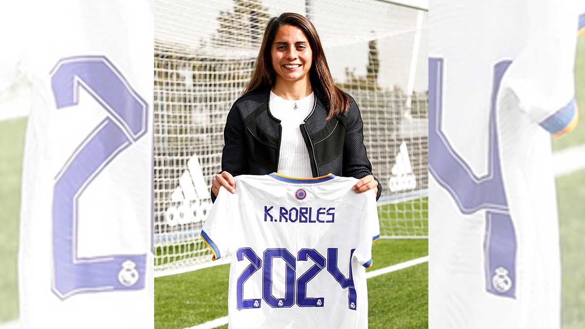 Kenti Robles renovó contrato con el Real Madrid hasta 2024