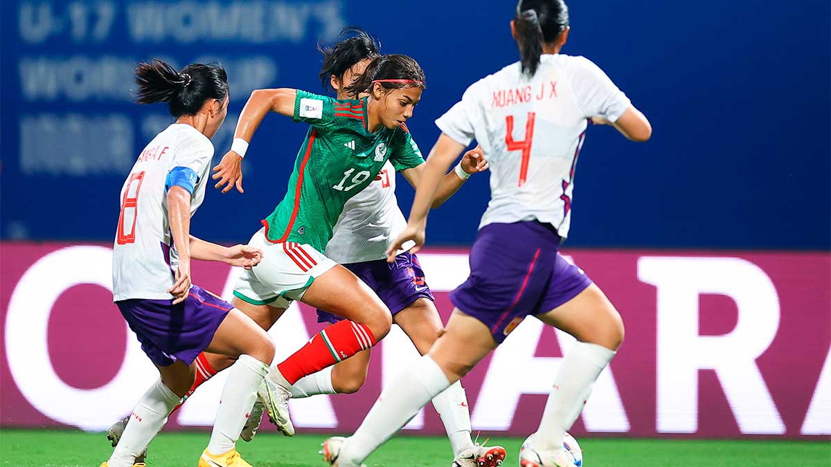 La Selección Mexicana femenil Sub-17 pierde en su debut en Mundial India 2022