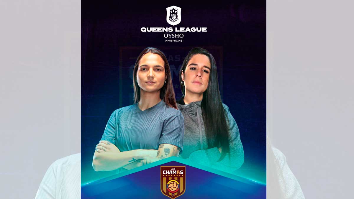 Deyna Castellanos y Sonia López al mando de Las Chamas FC en la Queens League Oysho Américas