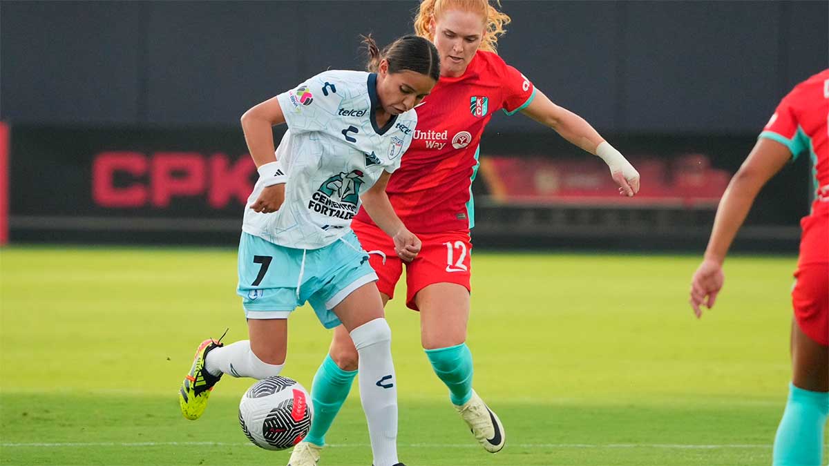 Pachuca femenil cae 3-0 con el KC Current y queda eliminado de la Summer Cup