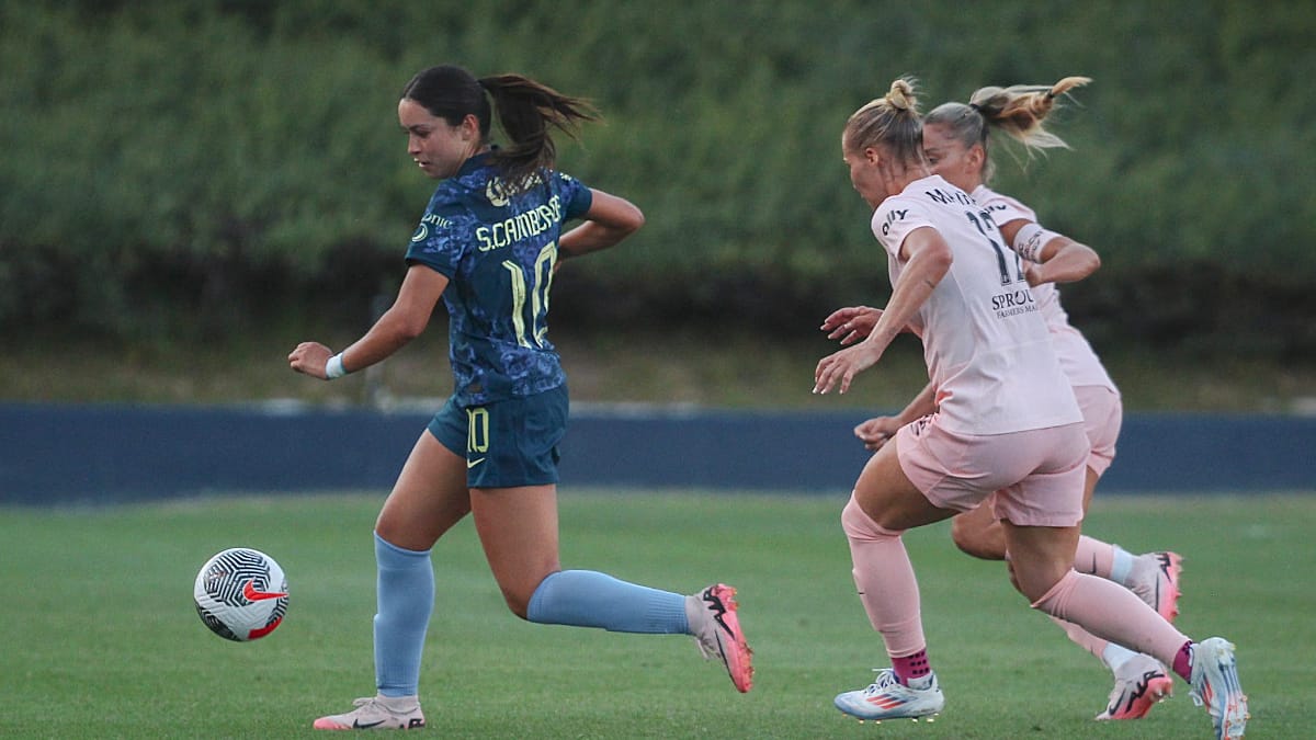 América femenil cae 2-1 con el Angel City en su debut en la Summer Cup