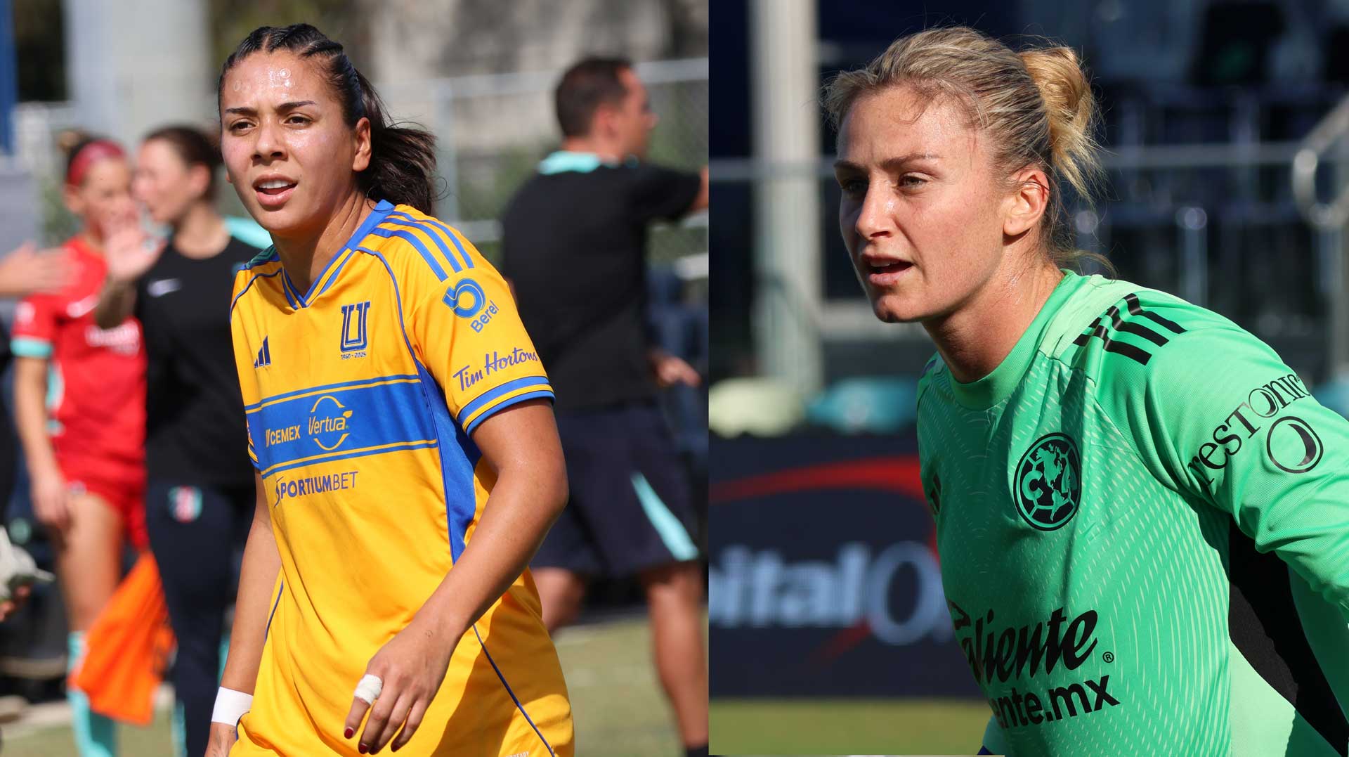 Tigres vs América femenil y San Diego Wave vs Flamengo femenino, todas buscan el pase a la final del World Sevens Football 